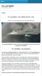 Mobile Screenshot of flyajetfighter.com